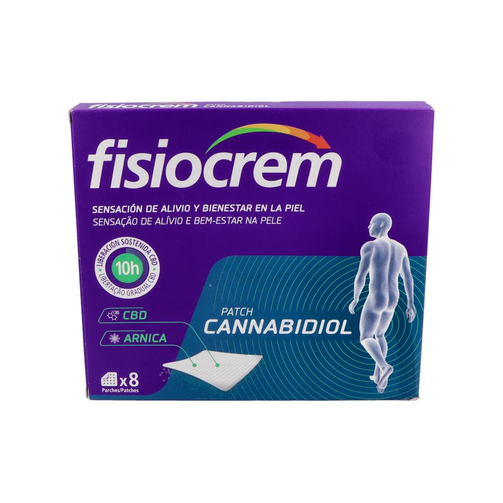FISIOCREM PATCH CANNABIDIOL 8 PARCHES