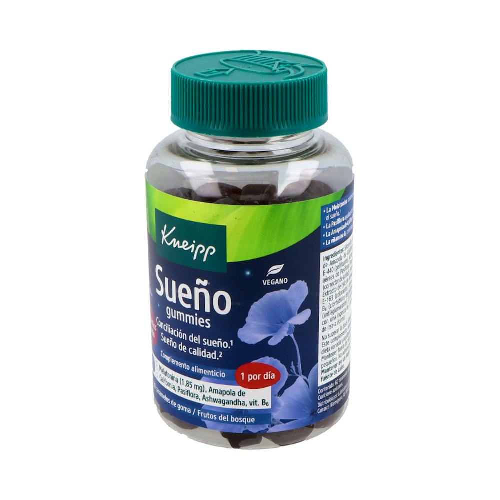 KNEIPP SUEÑO 60 GUMMIES SABOR FRUTOS DEL BOSQUE