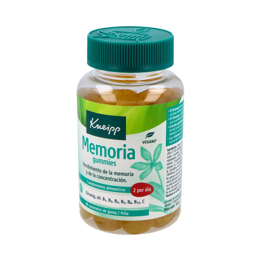 KNEIPP MEMORIA 60 GUMMIES SABOR PIÑA