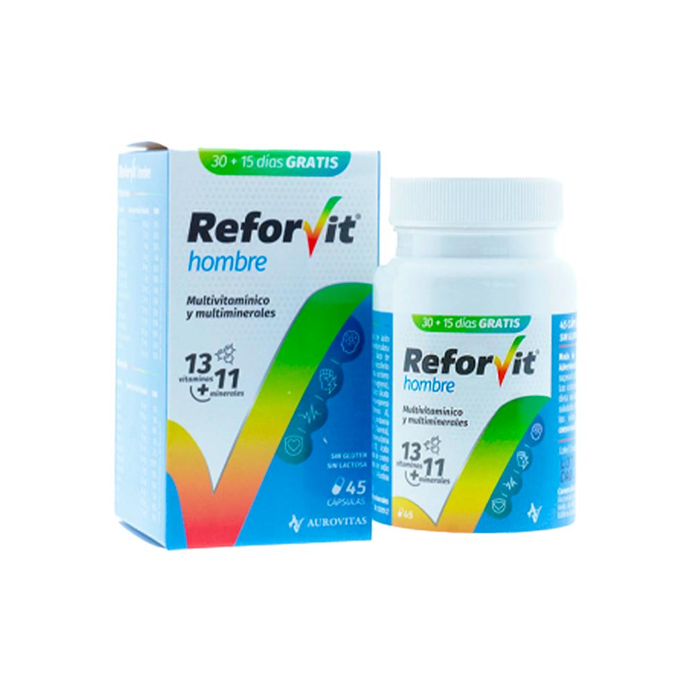 REFORVIT HOMBRE 45 CAPSULAS