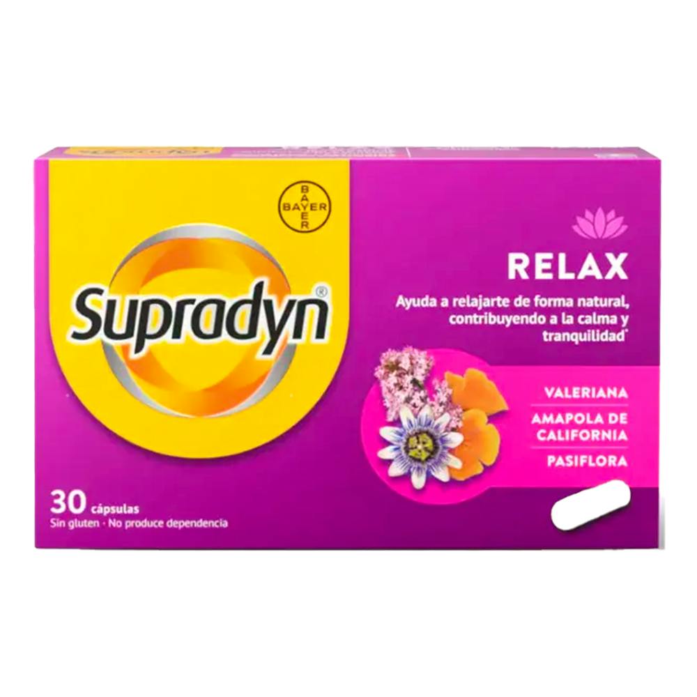 SUPRADYN RELAX 30 CAPSULAS