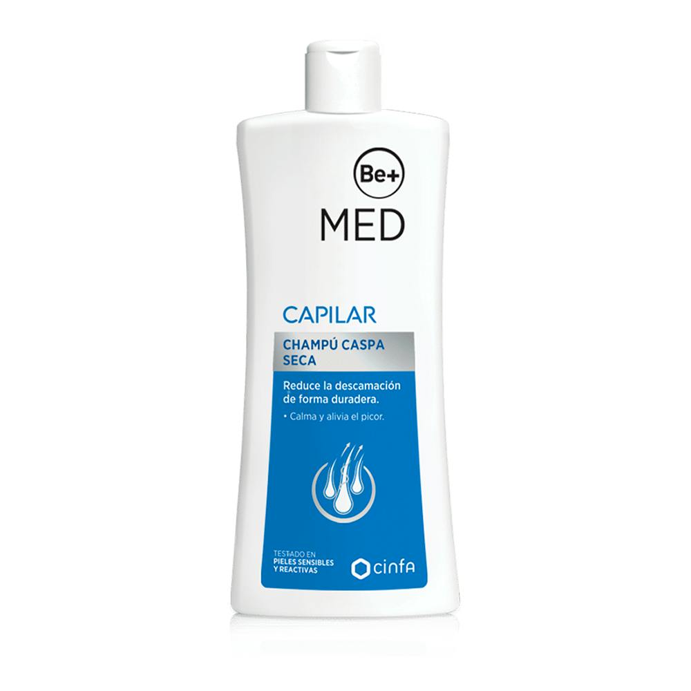 BE+ MED CAPILAR CHAMPU CASPA SECA 250 ML