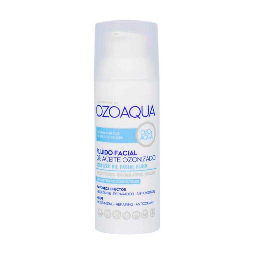 OZOAQUA FLUIDO FACIAL DE ACEITE OZONIZADO 1 ENVASE 50 ML