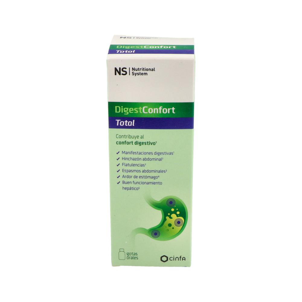 NS DIGESTCONFORT TOTAL GOTAS 1 ENVASE 50 ML SABOR NEUTRO