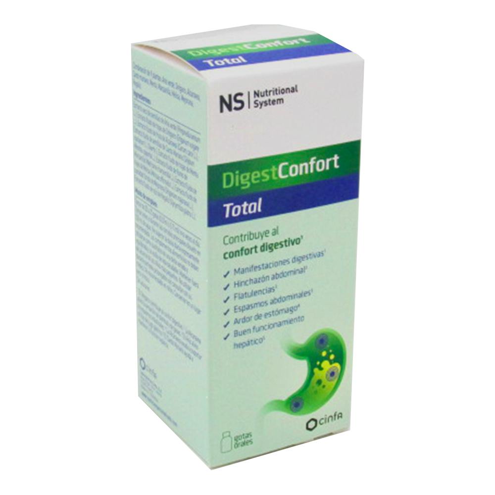 NS DIGESTCONFORT TOTAL GOTAS 1 ENVASE 100 ML SABOR NEUTRO