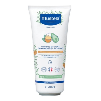 MUSTELA CHAMPU DESENREDANTE Y NUTRITIVO EN CREMA 1 TUBO 200 ML