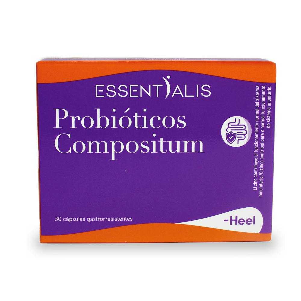 ESSENTIALIS PROBIOTICOS COMPOSITUM 30 CAPSULAS GASTRORRESIS