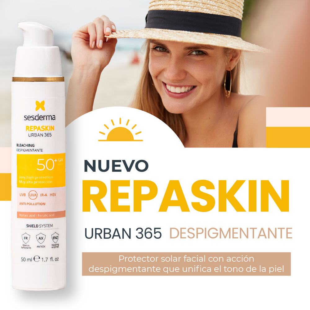 REPASKIN URBAN 365 BLEACHING SPF +50 1 ENVASE 50 ML