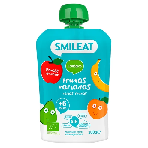 SMILEAT POUCH FRUTAS VARIADAS 100G