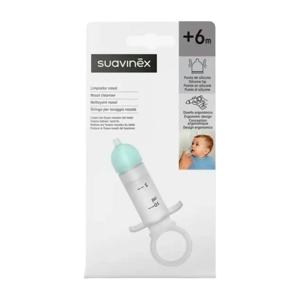 SUAVINEX JERINGUILLA LAVADO NASAL + 4 MESES 1 UNIDAD