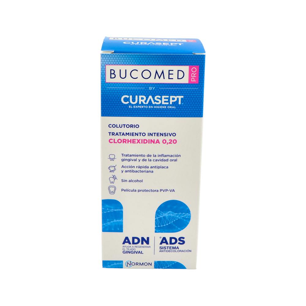 BUCOMED PRO BY CURASEPT COLUTORIO TRATAMIENTO INTENSIVO CLORHEXIDINA 02% 1 FRASCO 200 ml