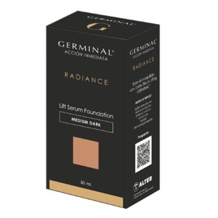 GERMINAL ACCION INMEDIATA RADIANCE LIFT SERUM FOUNDATION 1 FRASCO 30 ML COLOR MEDIUM DARK