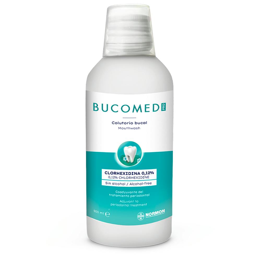 BUCOMED COLUTORIO CLORHEXIDINA 1 BOTELLA 500 ml