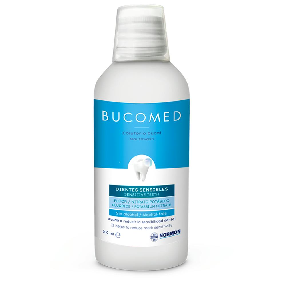 BUCOMED COLUTORIO DIENTES SENSIBLES 1 BOTELLA 500 ml