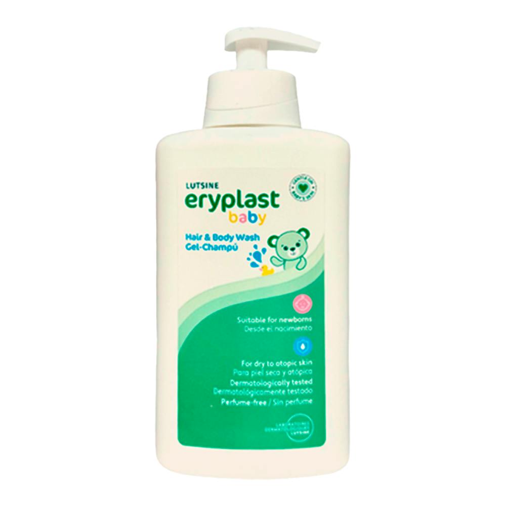 LUTSINE ERYPLAST BABY GELCHAMPU 1 ENVASE 500 ML