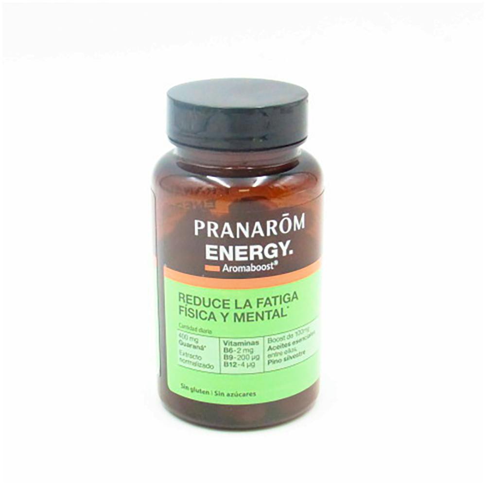 PRANAROM AROMABOOST ENERGY 60 CAPSULAS
