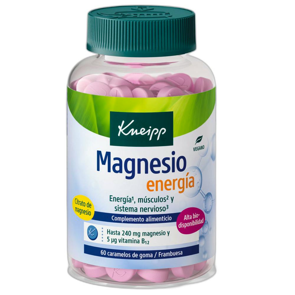 KNEIPP MAGNESIO ENERGIA 60 CARAMELOS DE GOMA SAB