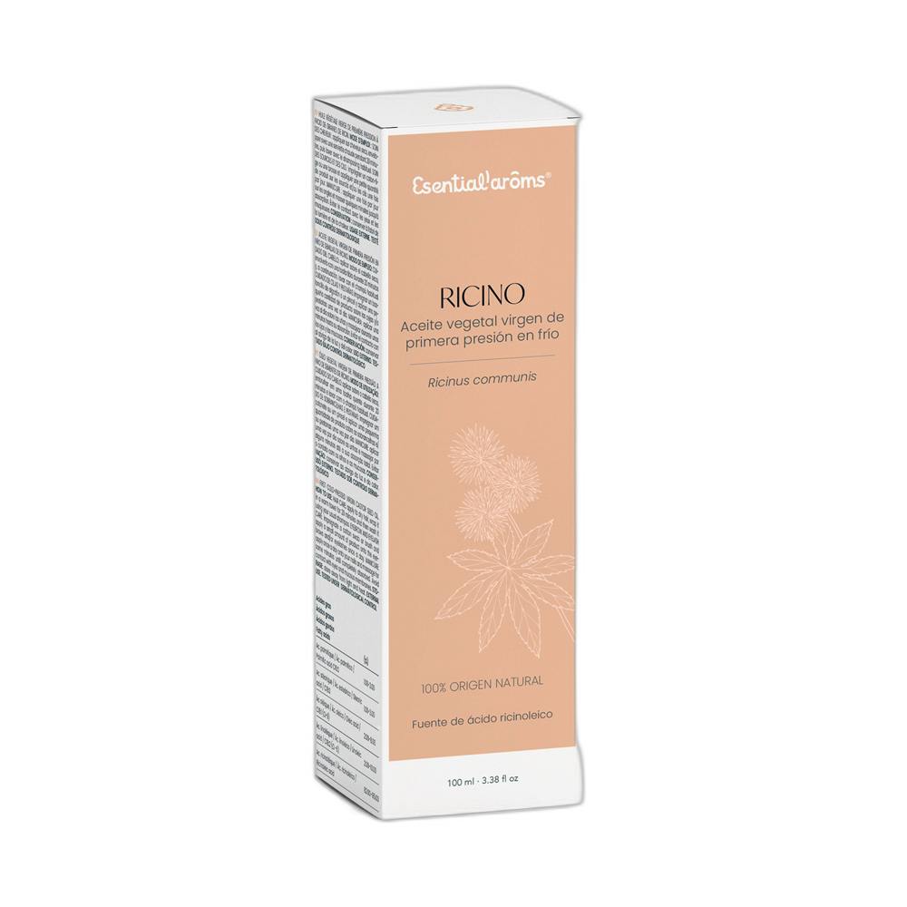 ESENTIAL AROMS ACEITE VEGETAL RICINO 1 ENVASE 100 ML