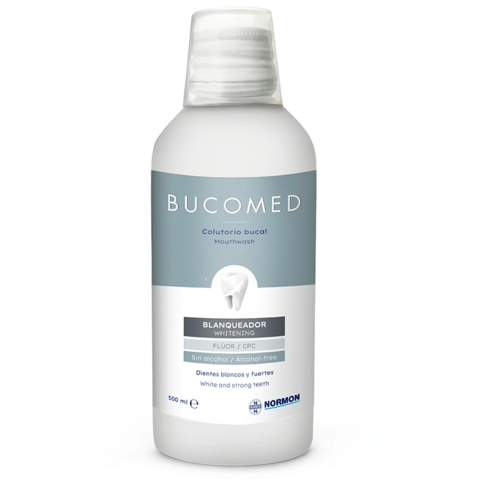 BUCOMED COLUTORIO BLANQUEADOR 1 BOTELLA 500 ml
