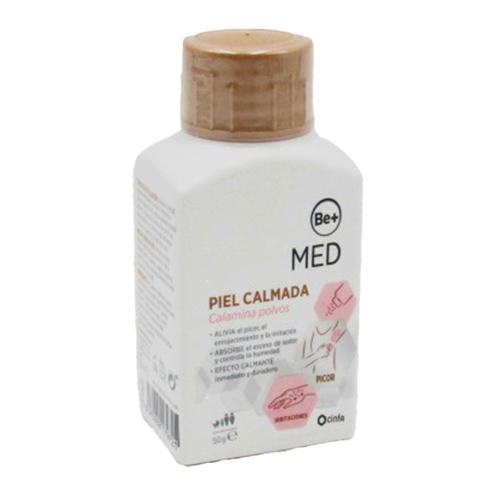 BE+MED PIEL CALMADA CALAMINA POLVOS 50G