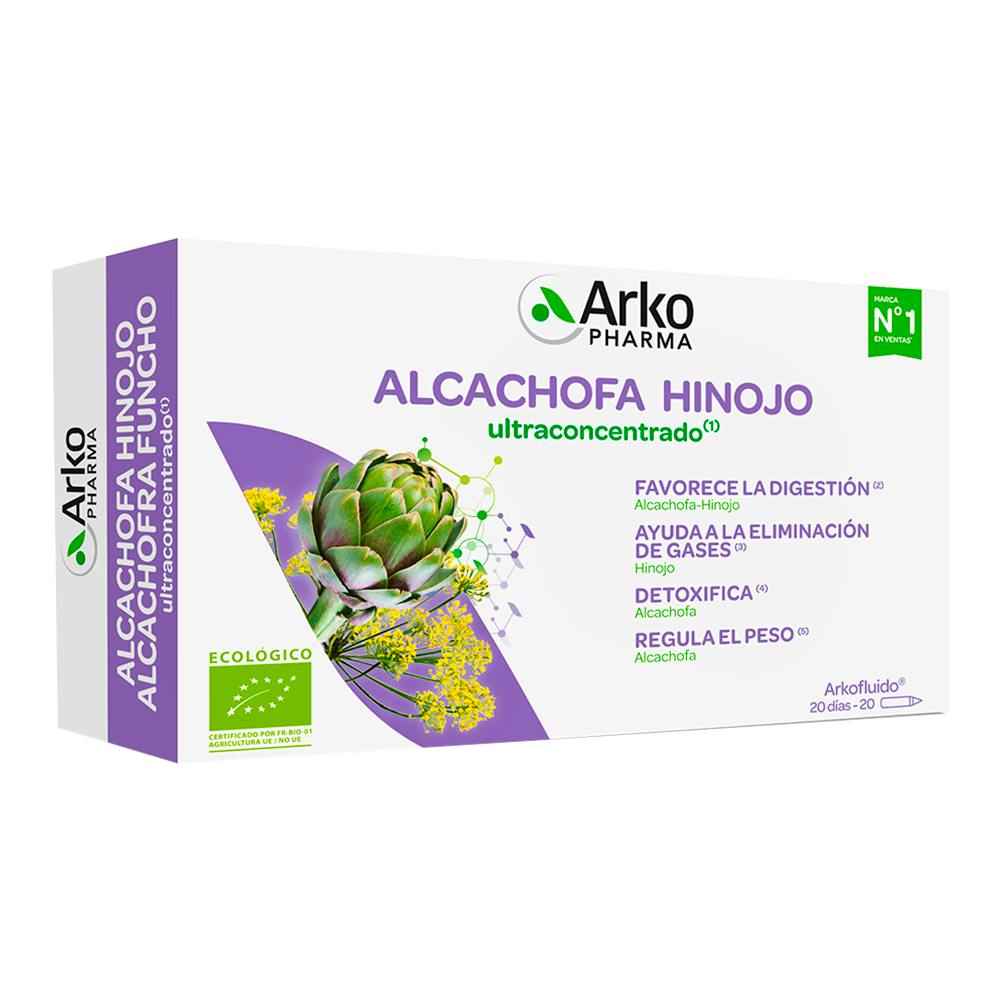 ALCACHOFA HINOJO 20 AMPOLLAS