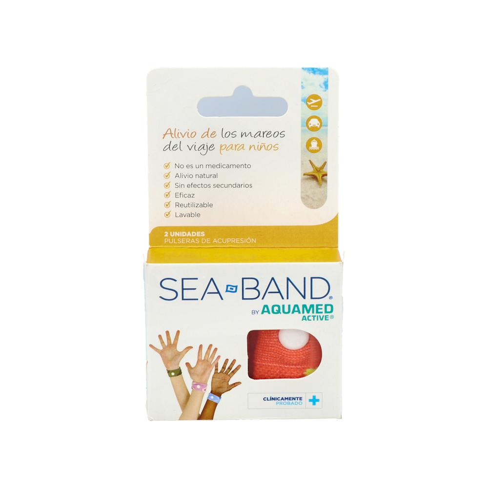 SEA BAND PULSERA ANTIMAREO NIÑO 2 UD