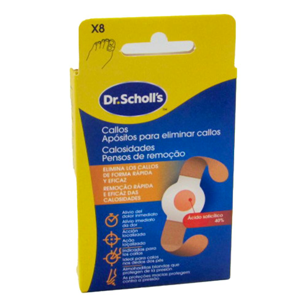 SCHOLL APOSITOS PARA CALLOS 8 UNIDADES