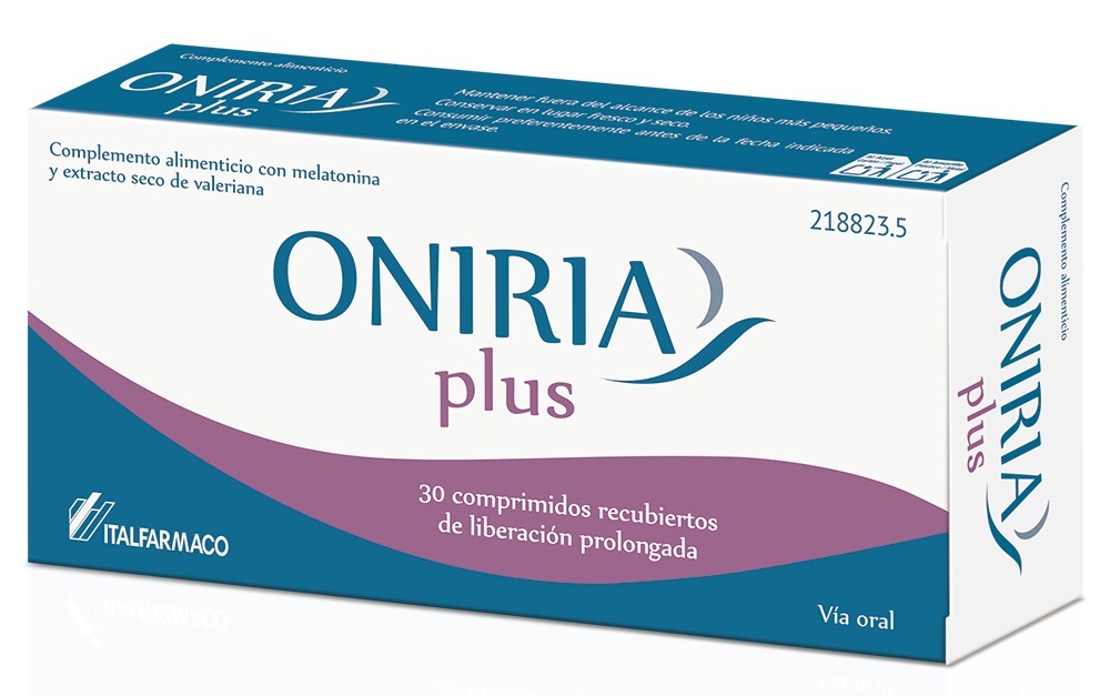 ONIRIA PLUS 30 COMPRIMIDOS RECUBIERTOS LIBERACION PROLONGADA