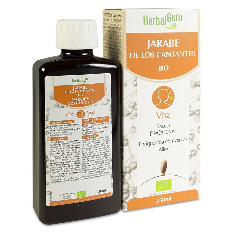 HERBALGEM JARABE DE LOS CANTANTES 250 ML