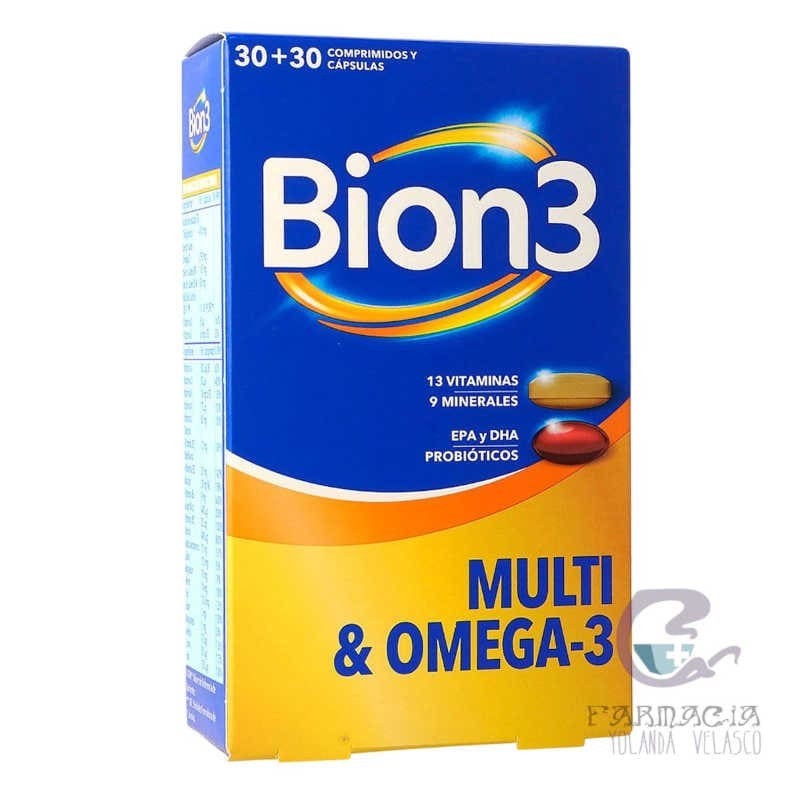 BION3 MULTI & OMEGA3 30 COMPRIMIDOS + 30 CAPSUL