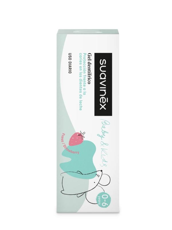ORAL BABY DENTIFRICO SUAVINEX 1 TUBO 50 ML SABOR FRESA