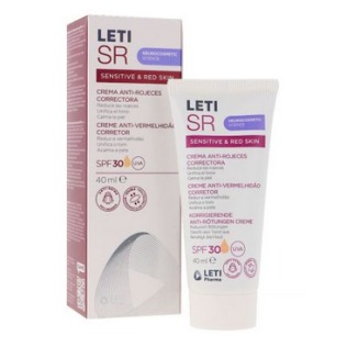 LETISR CREMA ANTI ROJECES CORRECTORA SPF 30 1 TUBO 40 ML