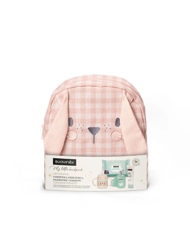 SUAVINEX BABY MY LITTLE BACKPACK CONEJO 1 ENVASE BABY COLOGNE 100 ML + POMADA 1 TUBO 50 ML + TO