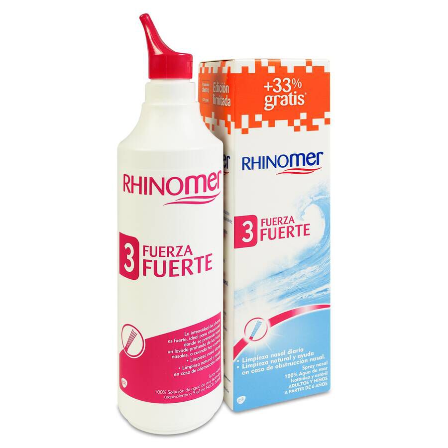 RHINOMER PLUS USUARIOS FRECUENTES FUERZA 3 FUERTE 200 ML