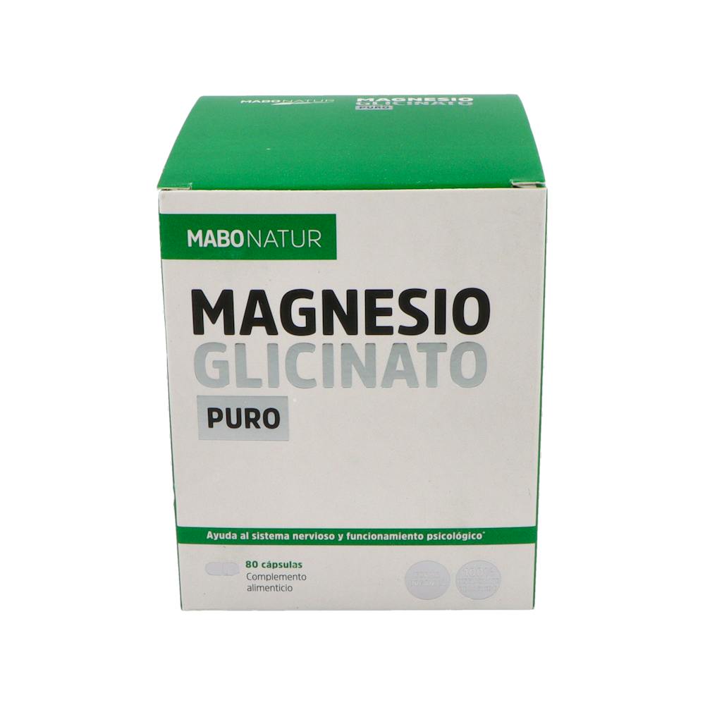 MABONATUR MAGNESIO GLICINATO PURO 80 CAPSULAS