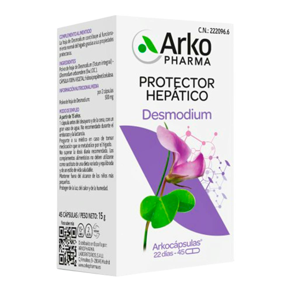 ARKOCAPSULAS DESMODIUM 45 CAPSULAS