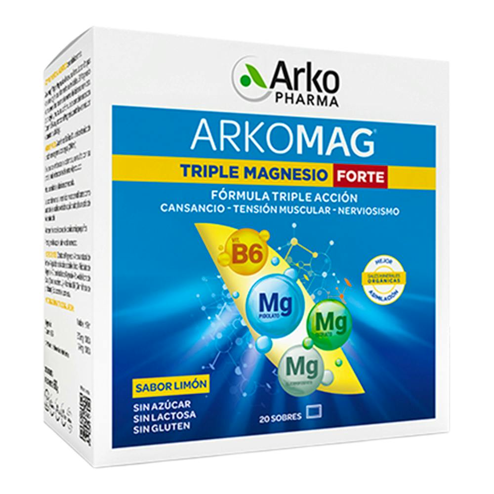 ARKOMAG TRIPLE MAGNESIO FORTE 20SOBRES