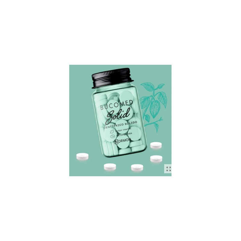 BUCOMED SOLID 160 COMPRIMIDOS SABOR MENTA