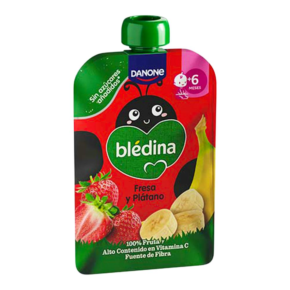 BLEDINA POUCH FRESA Y PLATANO 1 POUCH 100 g
