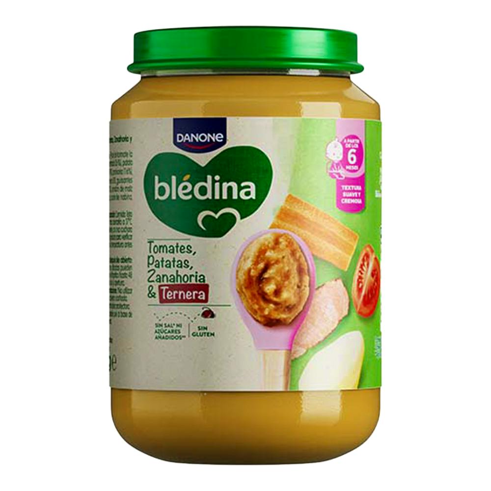 BLEDINA TARRITO TOMATES PATATAS ZANAHORIA Y TERNERA 1 TARRO 200 G