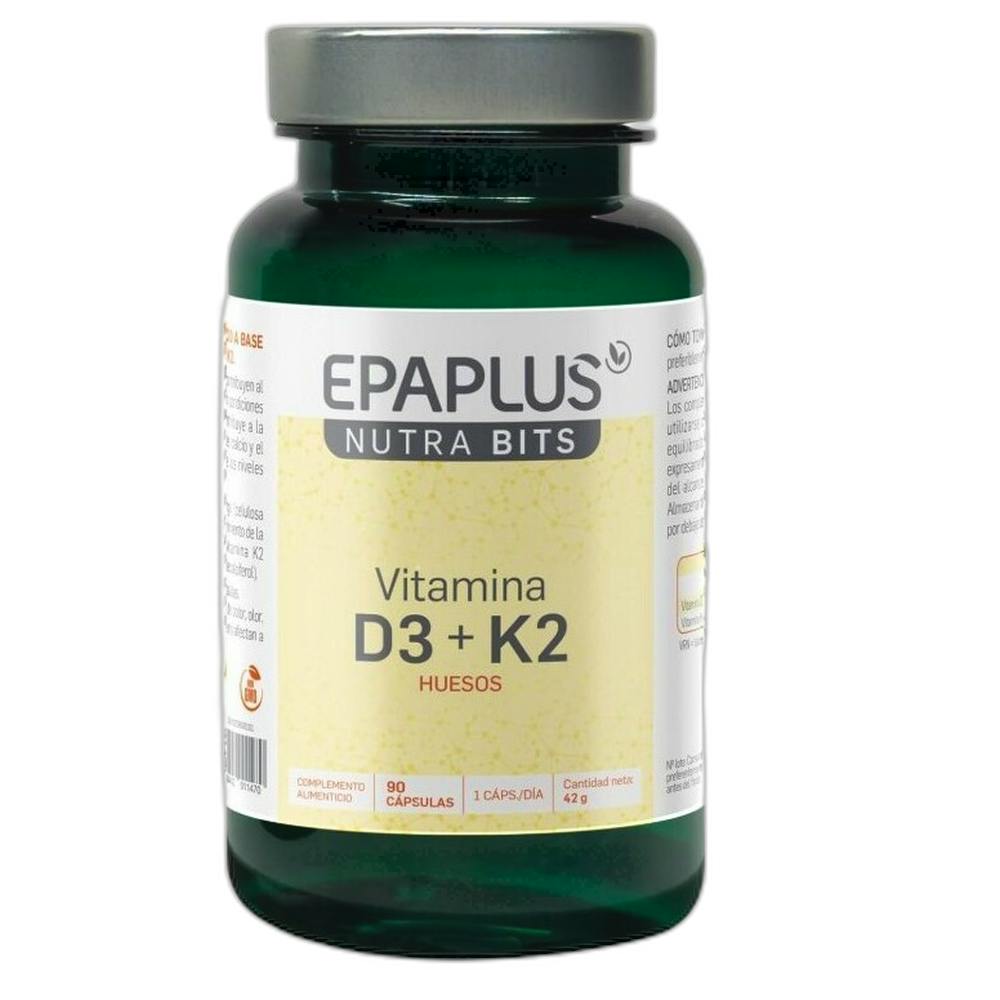 EPAPLUS NUTRABITS VITAMINA D3 + VITAMINA K2 90 CAPSULAS