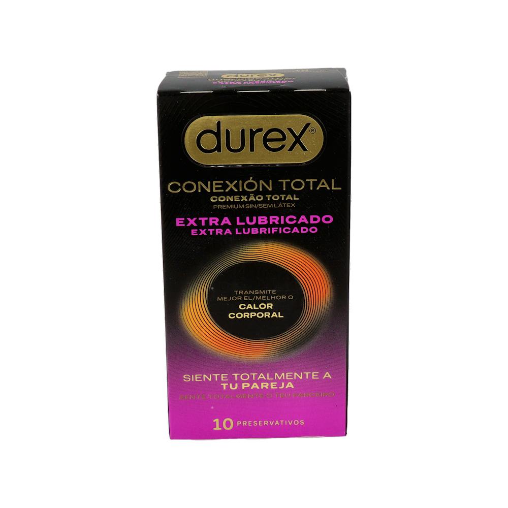 DUREX CONEXION TOTAL EXTRA LUBRICADO 10 PRESERVATIVOS