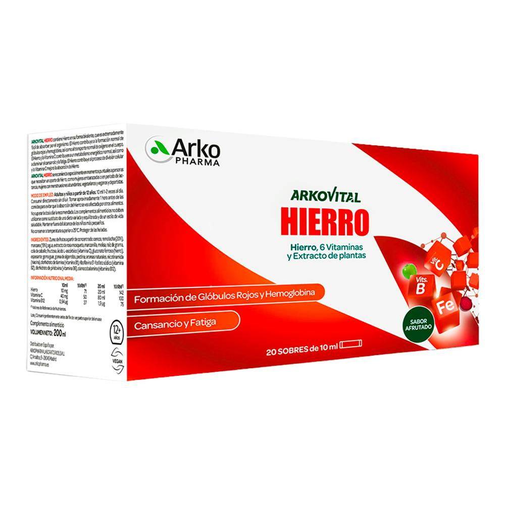 ARKOVITAL HIERRO 20 SOBRES