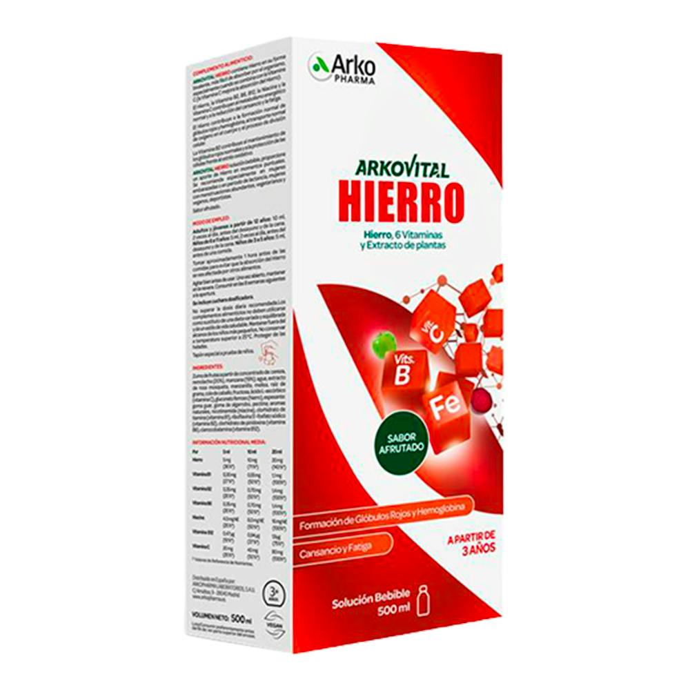 ARKOVITAL HIERRO 500 ML