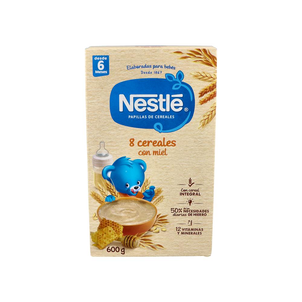 NESTLE PAPILLA 8 CEREALES CON MIEL 600 G