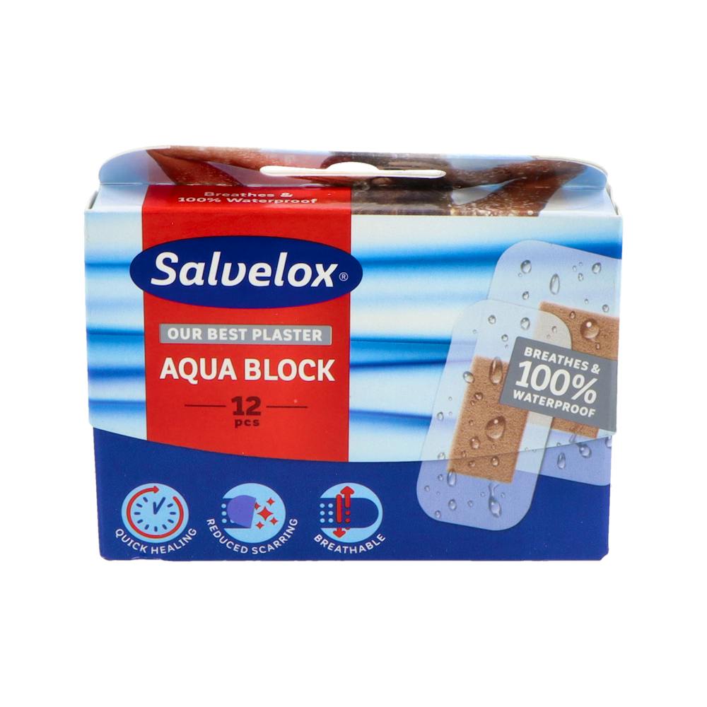 SALVELOX AQUA BLOCK IMPERMEABLE 12 U 2 TAMAÑOS CURARRAPID