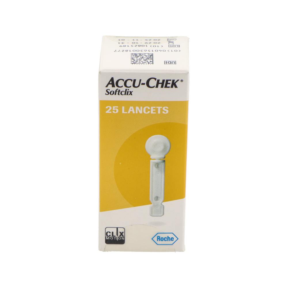 ACCUCHEK 25 LANCETAS