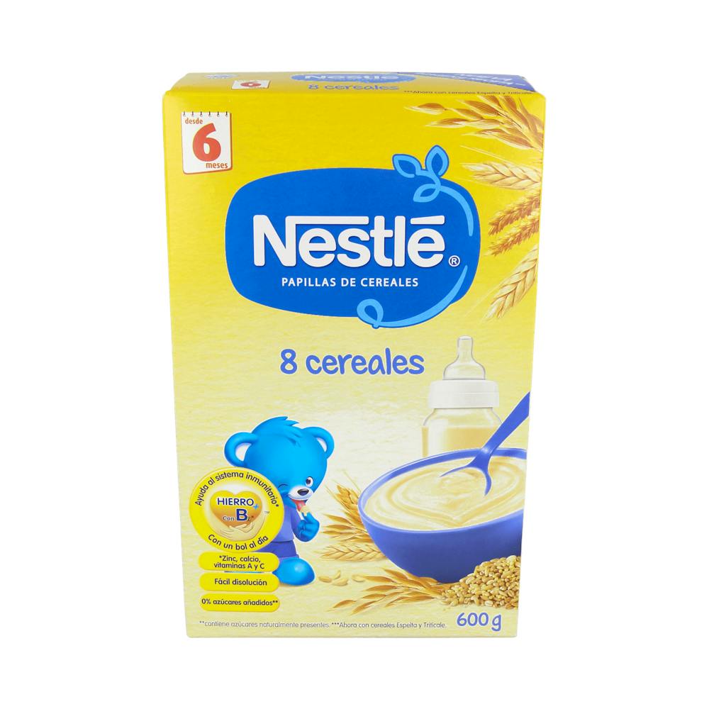 NESTLE PAPILLA 8 CEREALES 600 G