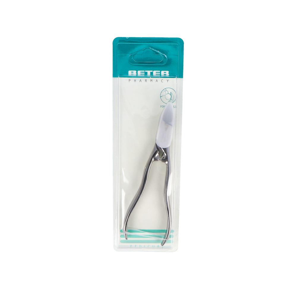 ALICATE DE PEDICURA ACERO INOXIDABLE BETER 1 UNIDAD