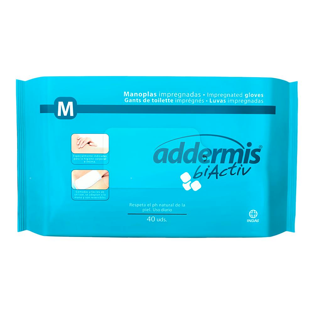 ADDERMIS BIACTIV MANOPLA ENJABONADA 40 U
